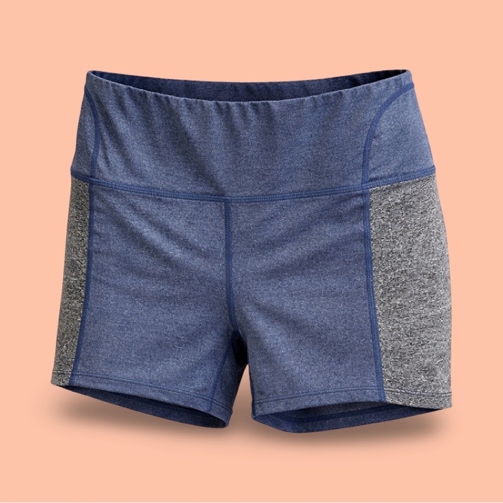 🛍️3/20 Aqua Women's Athletic Shorts in Blue and Gray